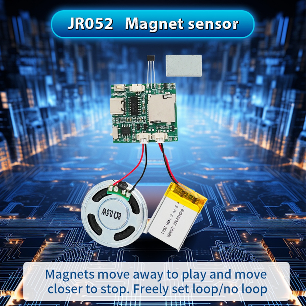 Audio Music Mp3 Downloader - Programmable Sound Recorder Module, MP3 Music