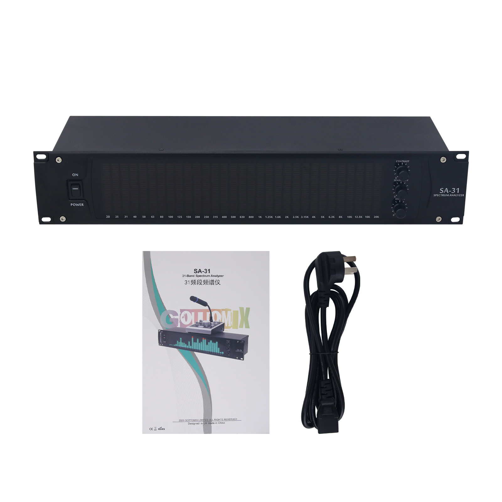 Audio Music Production - SA-31 Standard Version 31-Band Music Spectrum