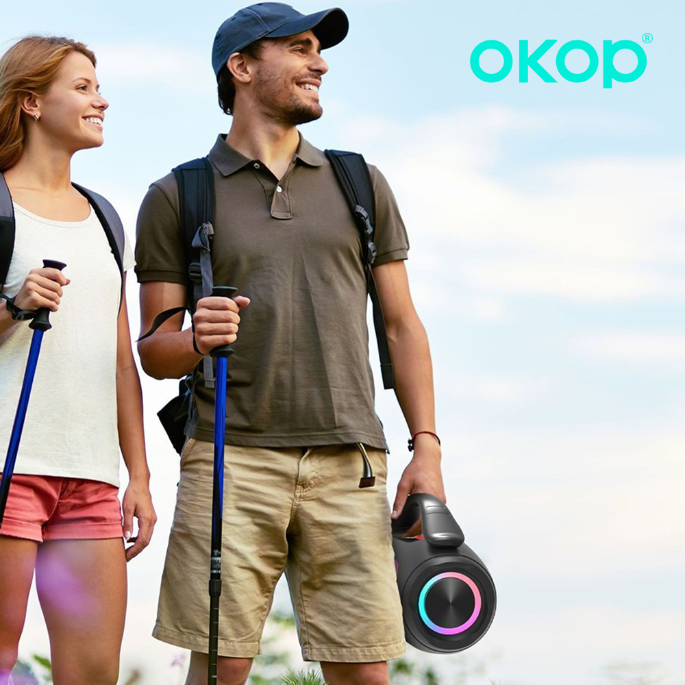 Amazon Music Audio Quality - OKOP Bluetooth Speaker, AI Speaker,High-power High-quality