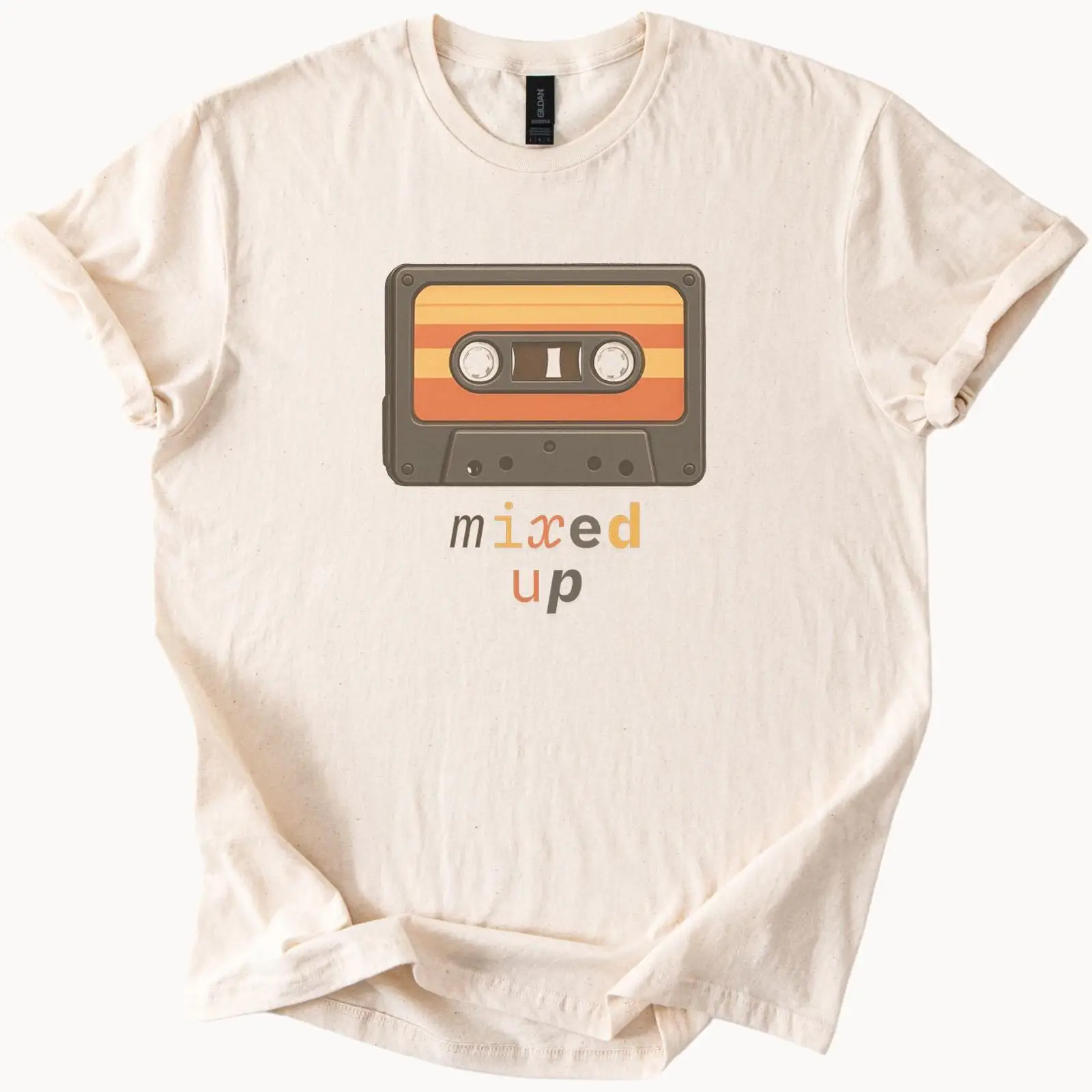 Cassette Tape Mixed Up T Shirt - Audio Vibes Music review and price