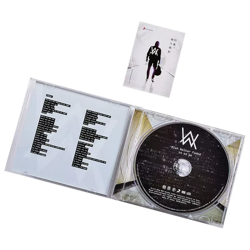 for Alan Walker Lost CD Album  - Audio To Music review and price