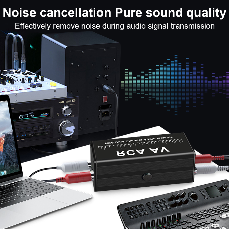 Portable 2 Channels RCA Ground - Audio To Music review and price
