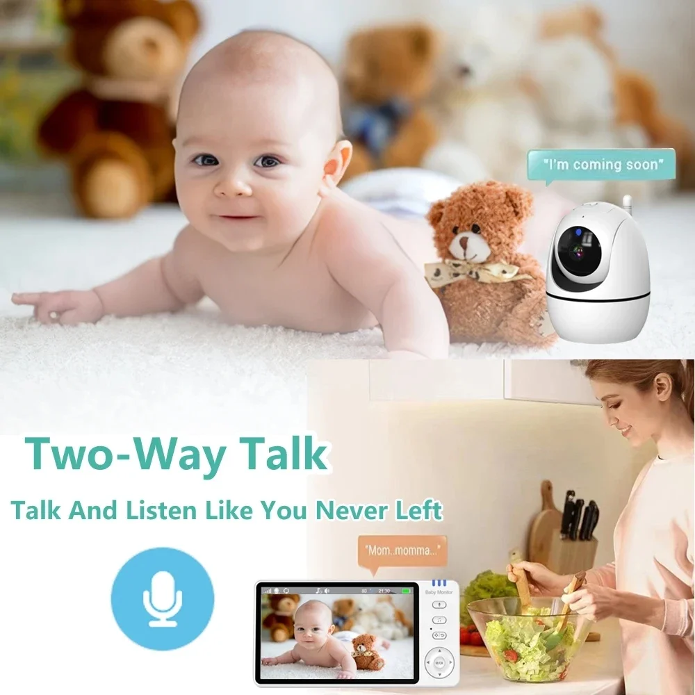 VBABM ABM501 Baby Monitor 5.0  - Audio Detect Music review and price