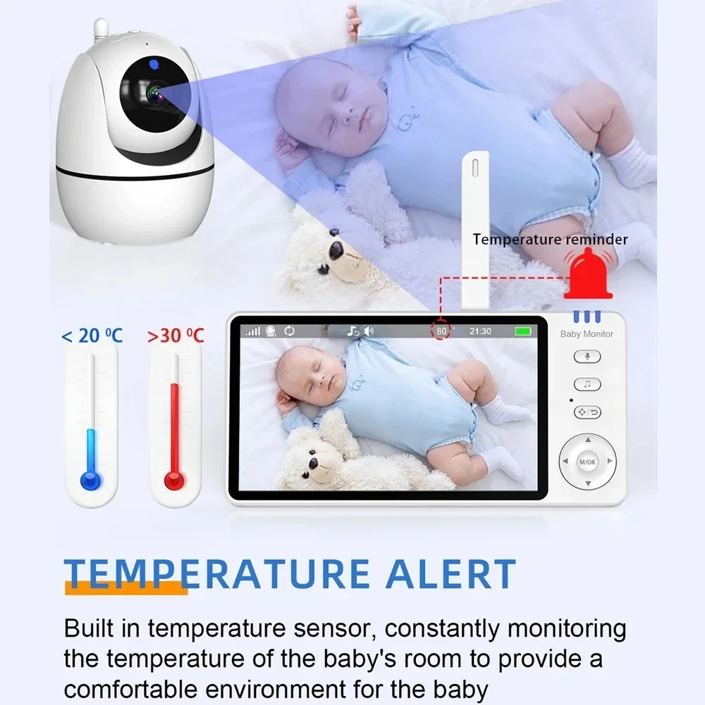 VBABM ABM501 Baby Monitor 5.0  - Audio Detect Music review and price