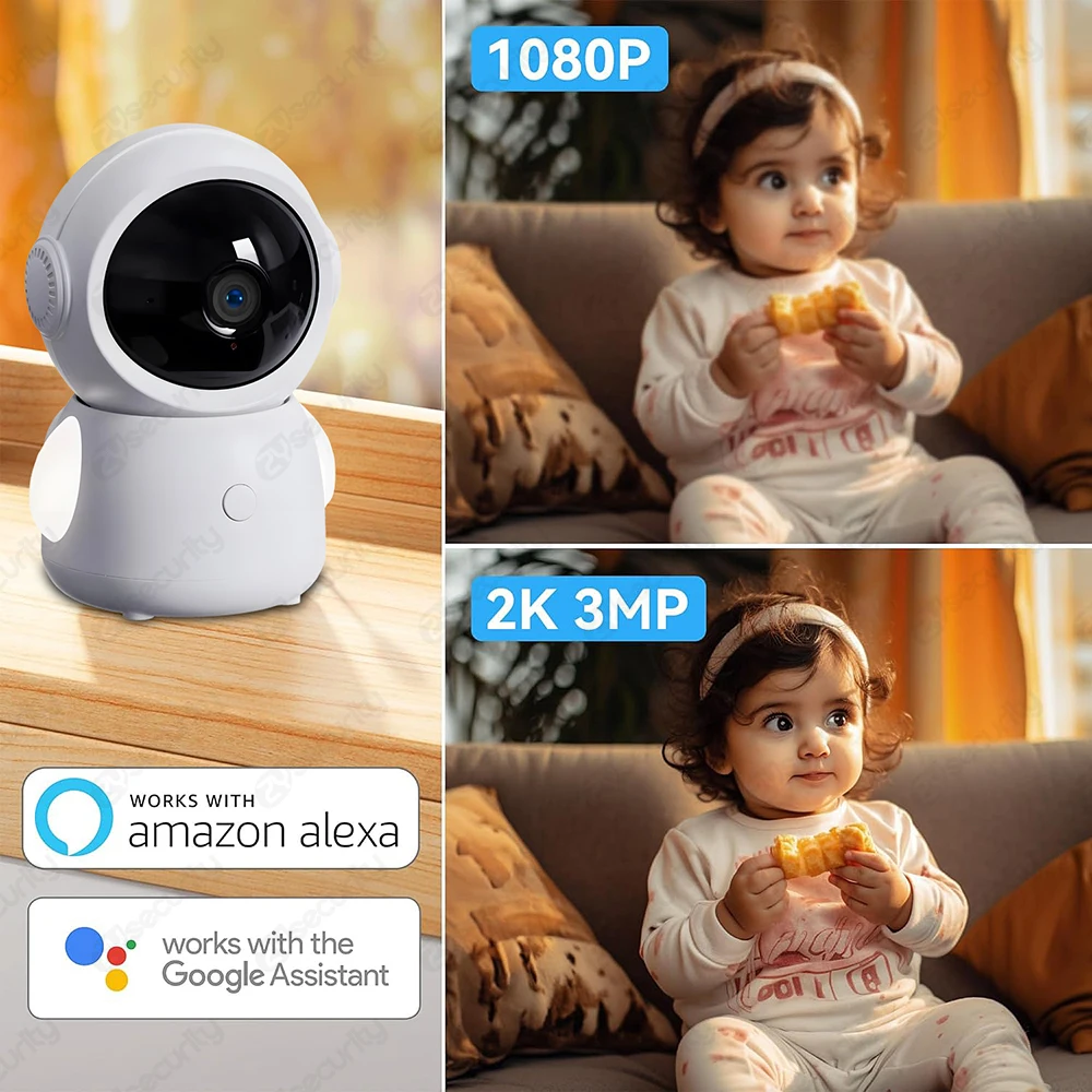 2K WiFi Baby Monitor with Scre - Audio Detect Music review and price