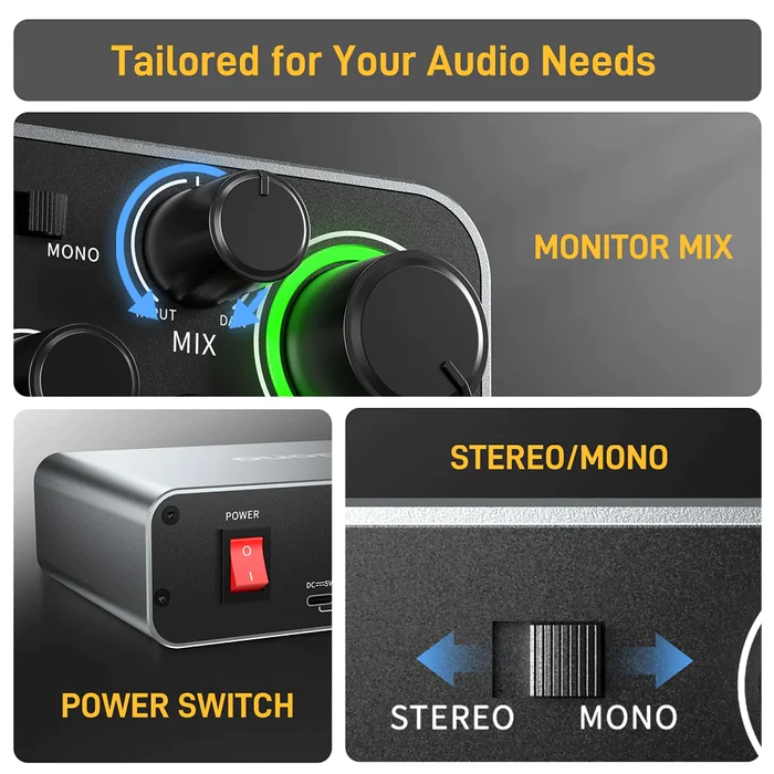 MAONO PS22 Professional Audio  - Audio Music Production review and price