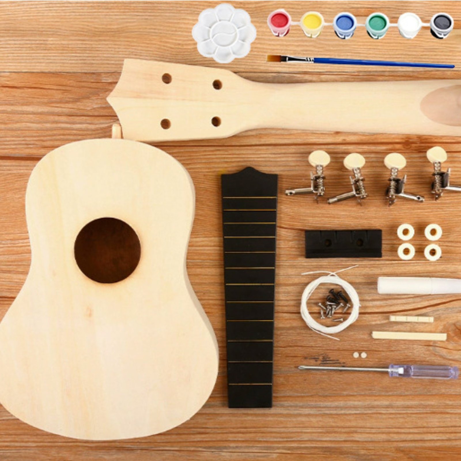 21 Inch Soprano Ukulele Kit Al - Ukulele Beginner Kit review and price