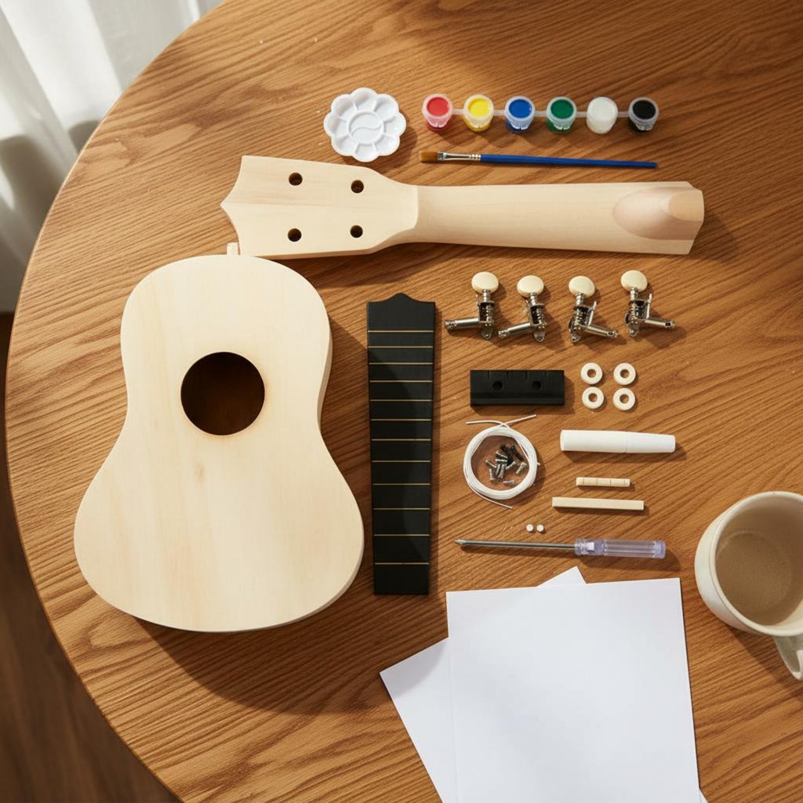 21 Inch Soprano Ukulele Kit Al - Ukulele Beginner Kit review and price
