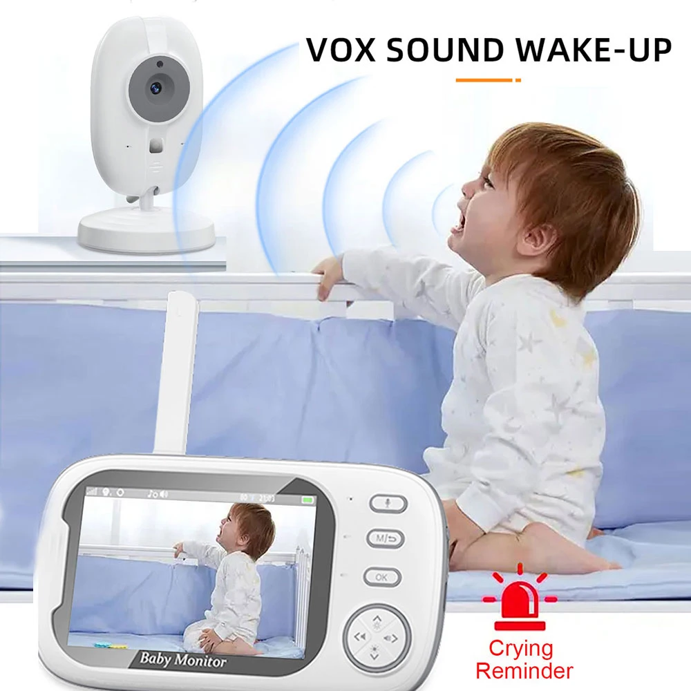 Baby Monitoring Camera 3.5 Inc - Audio Detect Music review and price