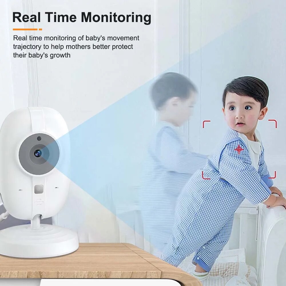 3.5'' Video Baby Monitor 2.4G  - Audio Detect Music review and price