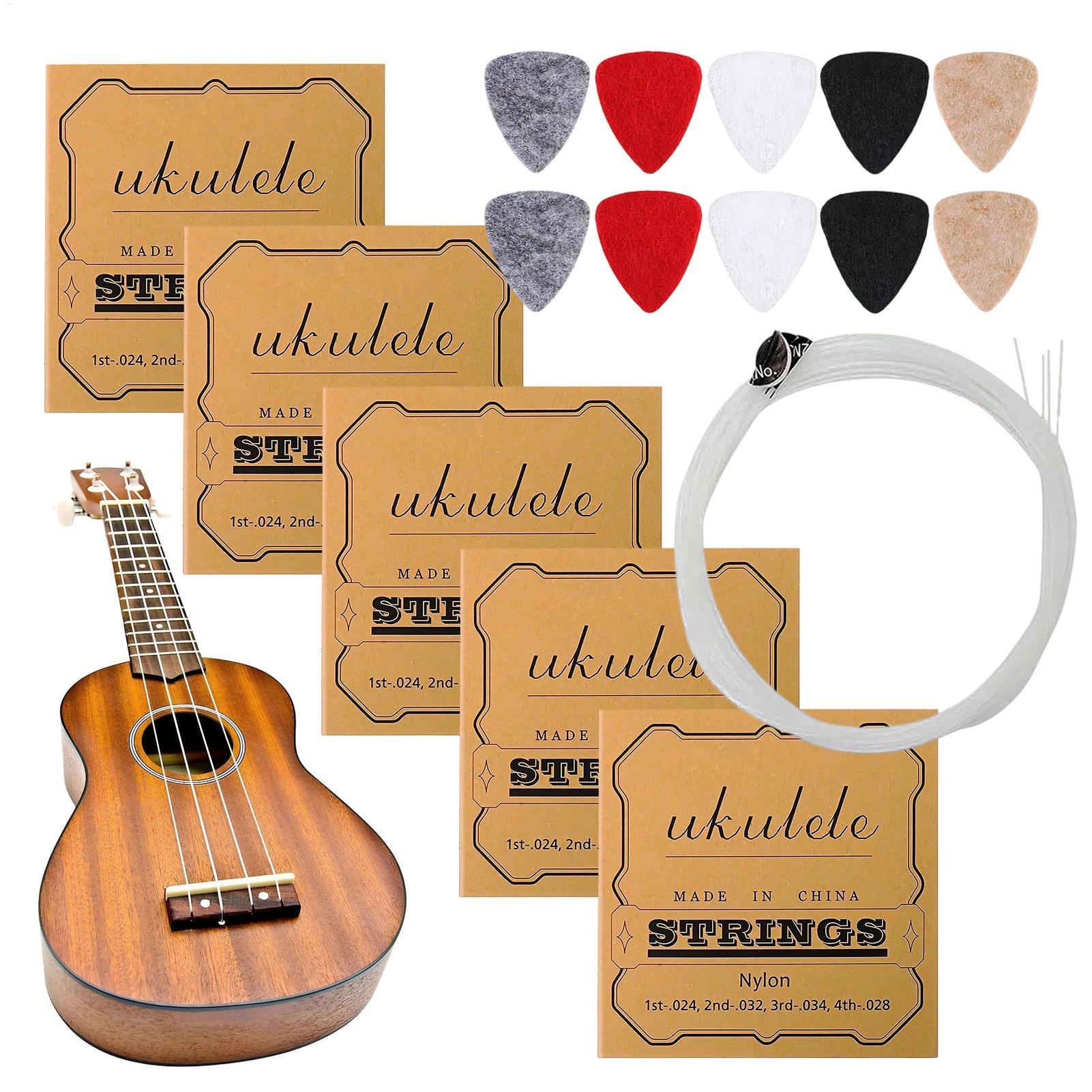 5 Sets Ukulele Strings Kit Pre - Ukulele Beginner Kit review and price