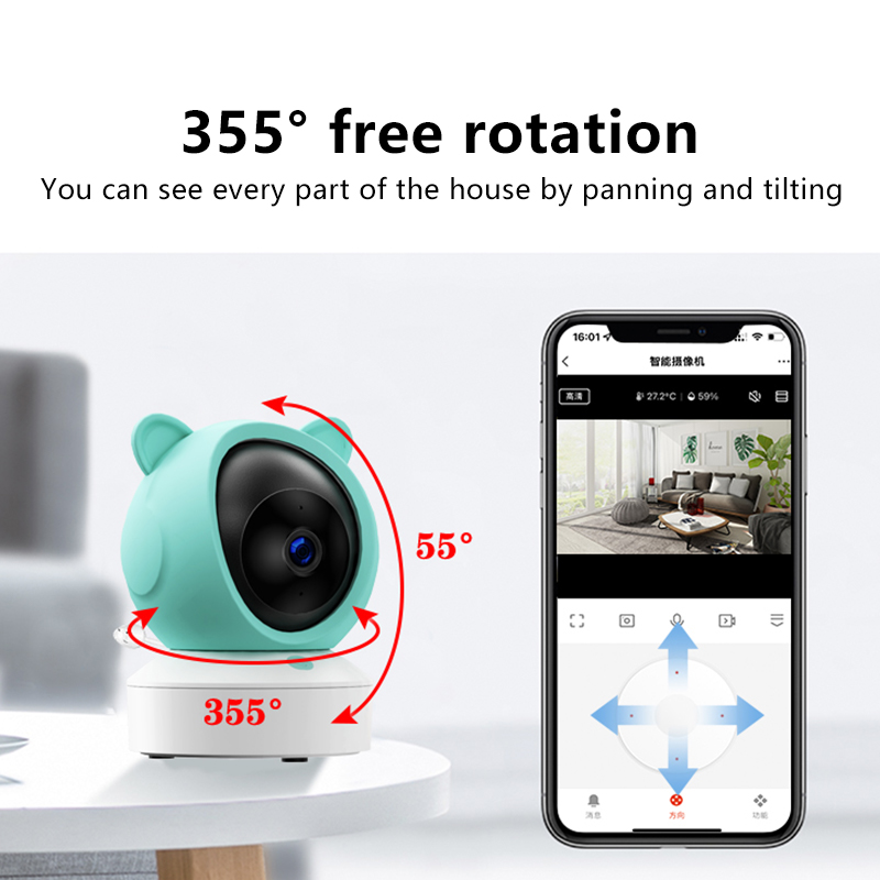 Danmini 1080P Baby Monitor Mob - Audio Detect Music review and price