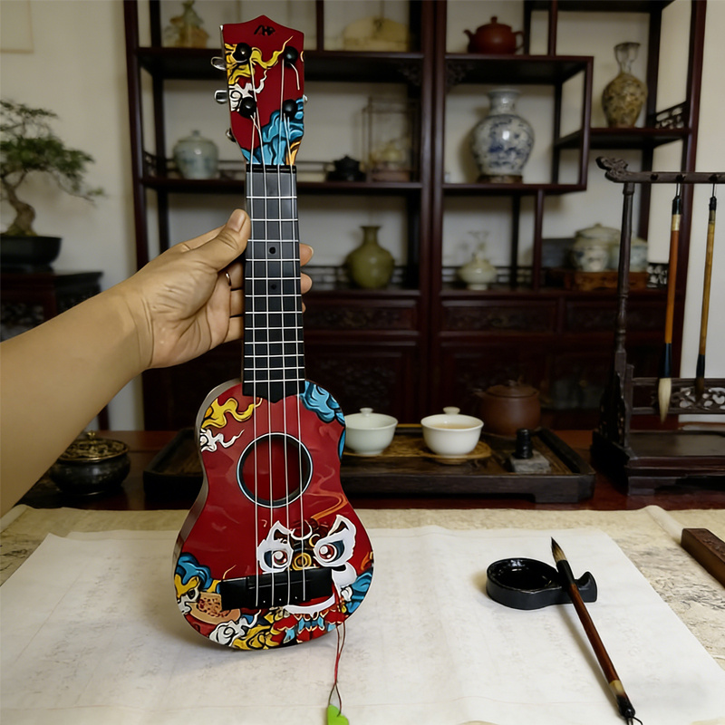 17.5 Inch Mini Ukulele, Chines - Ukulele Beginner Kit review and price