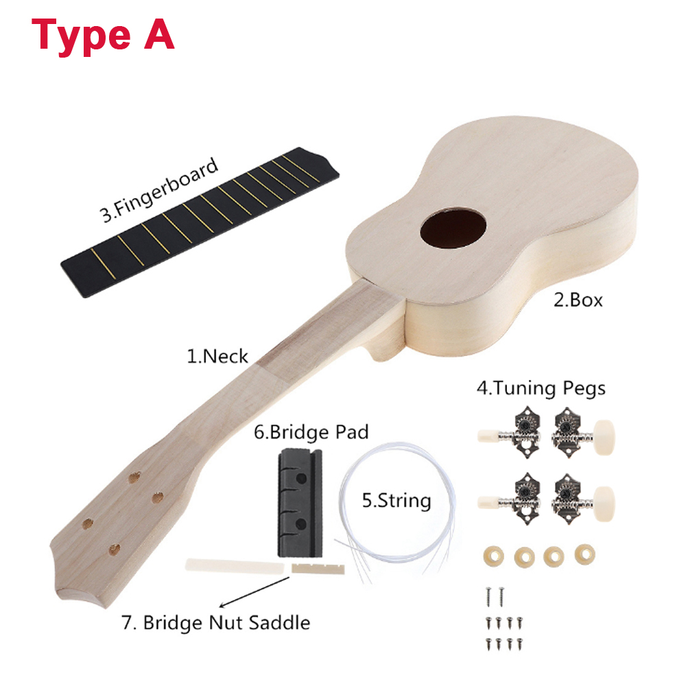DIY Ukulele  21 Inch  Kit Deer - Ukulele Beginner Kit review and price