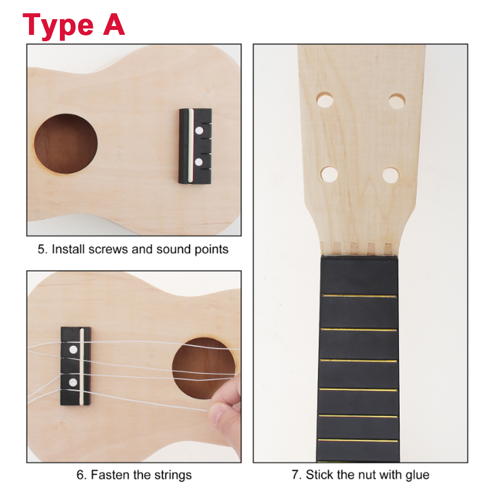 DIY Ukulele  21 Inch  Kit Deer - Ukulele Beginner Kit review and price