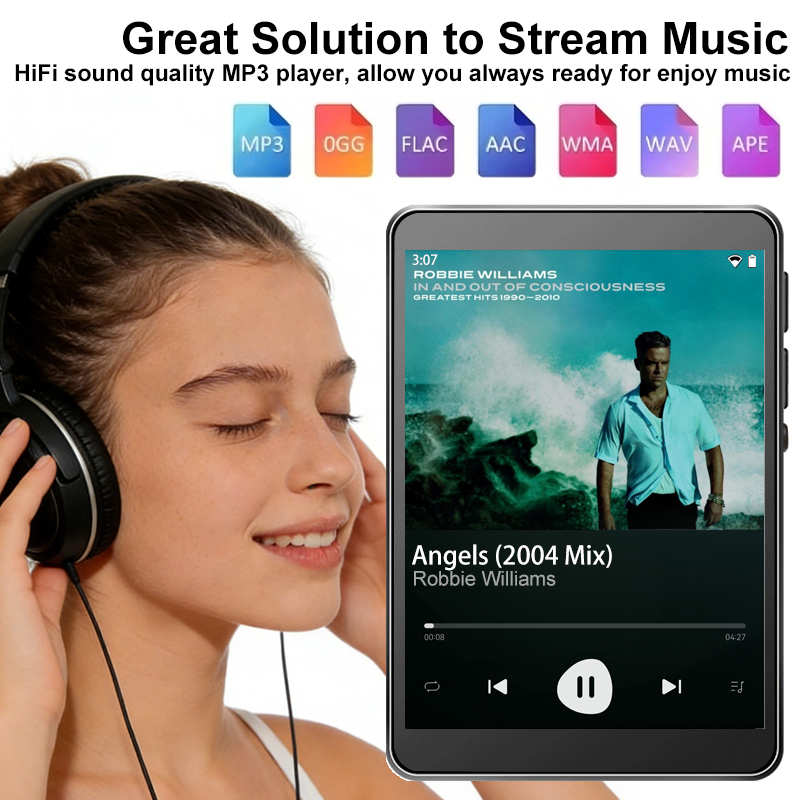 WiFi MP3 Player Andriod 10 Spo - Audio Music Mp3 Downloader review and price